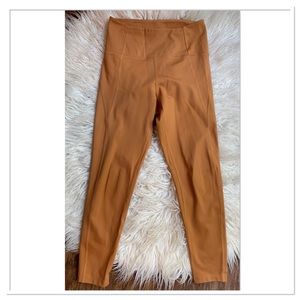 Girlfriend Collective High Waisted Leggings Tan Brown Color Size Small